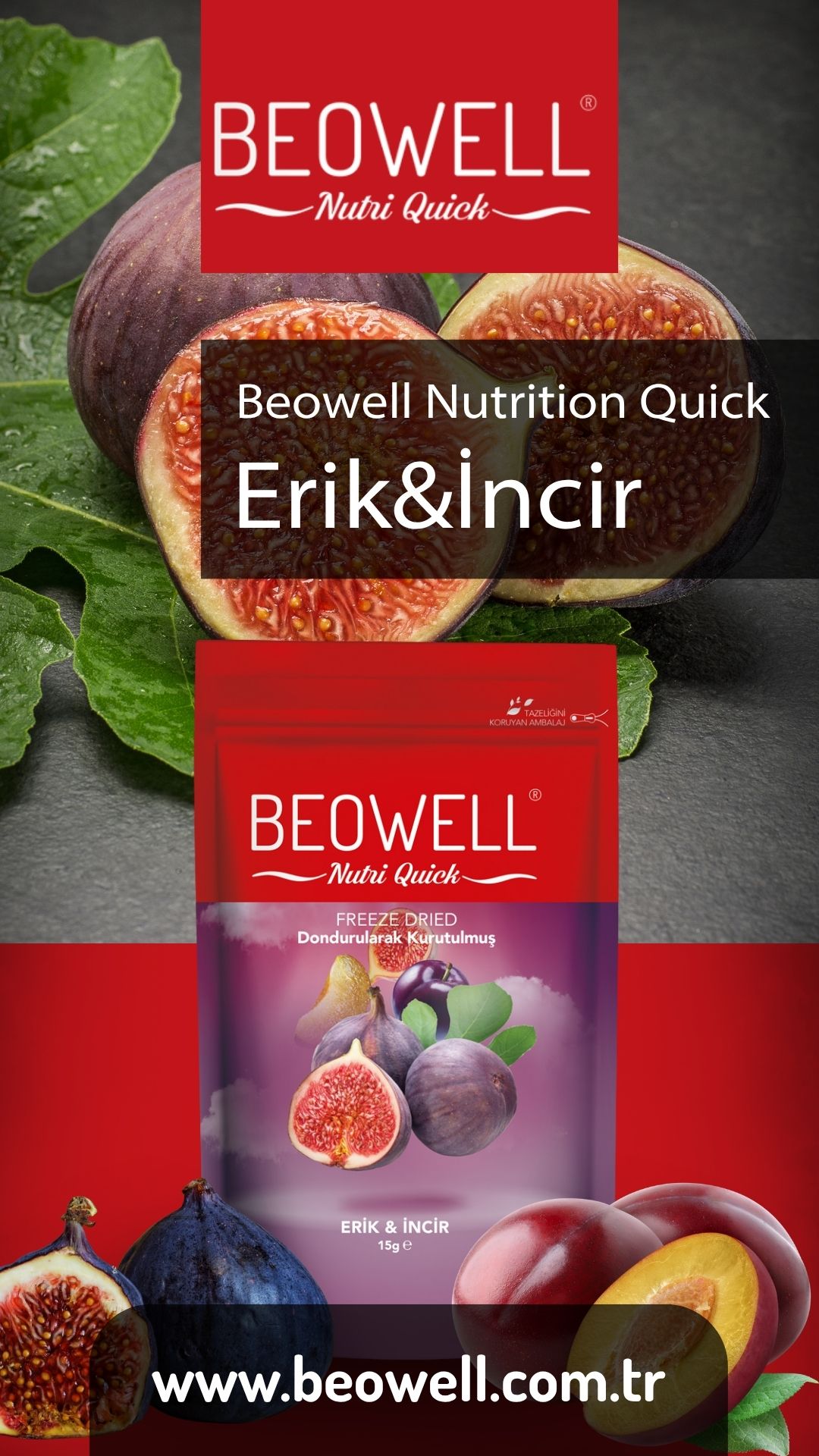 Beowell Nutri Quick Erik&İncir 